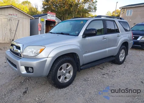 2006 Toyota 4Runner Sr5 V8 из США, поврежденный, VIN JTEBT14R560061931